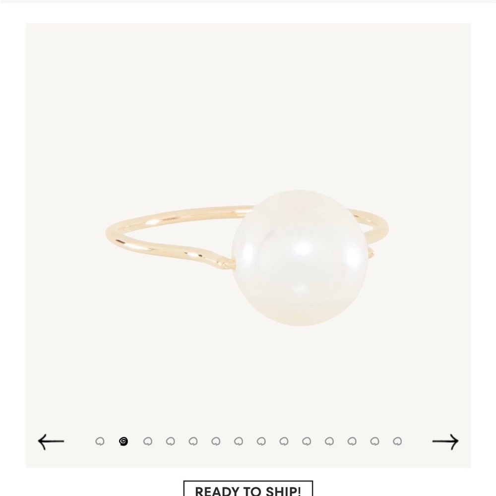 Catbird Gumball Pearl Ring
